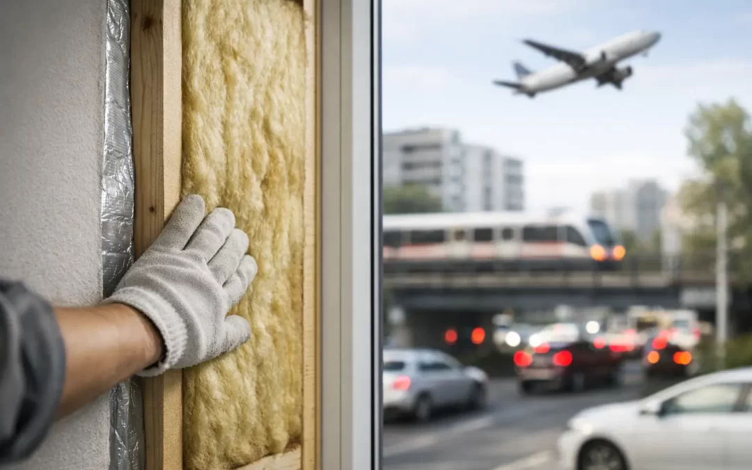 Ce izolație oprește zgomotul exterior eficient?